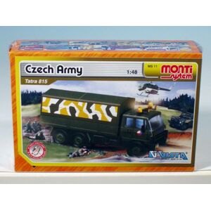 Építőkészlet Monti 11 Czech Army Tatra 815 1:48