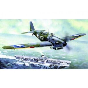 Model Fairey Fulmar MK.I/MK.II 17x19,6cm doboz 25x14,5x4 cm