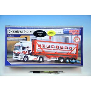 Építőkészlet Monti 60 Chemical Fluid Actros L-MB 1:48