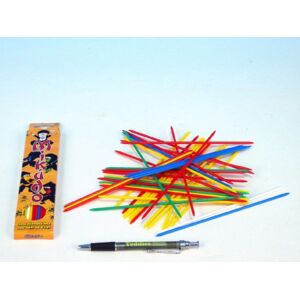 Mikado társasjáték műanyag 41 db dobozban 4,5 x 20 x 1 cm