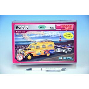 Teddies Építőkészlet Monti 63 Land Rover vontató 1:35