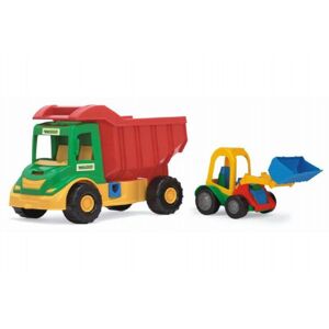 Játékautó multitruck rakodó műanyaggal 37 cm