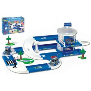 Kid Cars 3D rendőrség műanyag 3,8m dobozban 59x40x15 cm