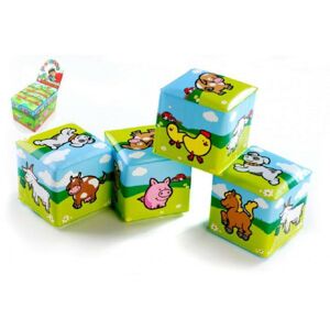 Teddies Kocka Első állataim 7 x 7 cm 4 féle