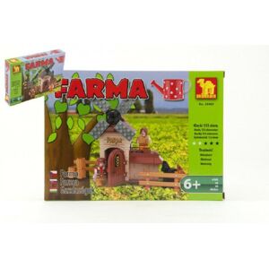 Teddies Építőkészlet Dromader Farma 28403 153 db