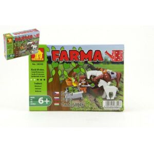 Teddies Építőkészlet  Dromader Farma 28302 89 db