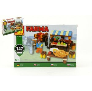 Teddies Építőkészlet Dromader Farma 28406 147 db