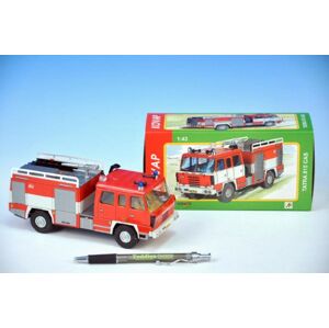 Teddies Tatra 815 tűzoltó fém 18 cm