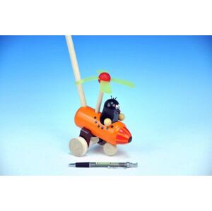 Teddies Tolójáték vakond és repülő 60 cm toló rúddal