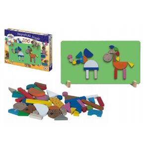 Mágneses puzzle  ZOO dobozban 33 x 23 x 3,5 cm