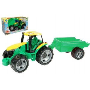 Teddies Traktor műanyag kanál és kotró nélkül kocsival