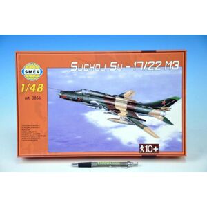 Építőkészlet modell Suchoj SU - 17/22 M3 1:48 doboz 35x22x5