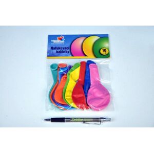 Felfújható lufi 11 12 cm 10 db csomagban