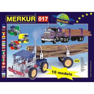 Teddies Építőkészlet MERKUR 017 Kamion 10 modell 202 db