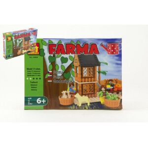 Építőkészlet Dromader Farm 28404 173 db doboz 25,5x18,5x4,5c