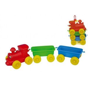 Játék vonat műanyag 2 vagon 60 cm