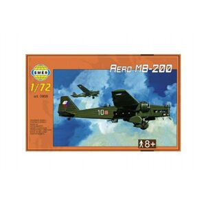 Építő modell  Aero MB-200 1:72 22,3 x3 1,2 cm