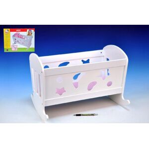 Baba bölcső fából 50x36cm + paplan + párna + szőnyeg
