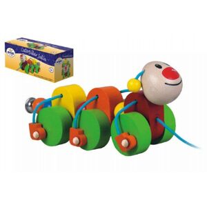 Fa hernyó játék húzható 22 cm