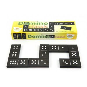 Társasjáték Dominó Classic 28 db műanyag dobozban 21x6x3cm