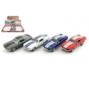 Játékautó Kinsmart Shelby GT-500 fém 13 cm visszahúzható