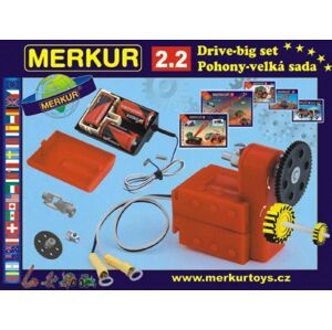 Teddies Építőkészlet MERKUR 2.2  hajtások és sebességváltók