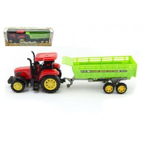 Traktor 35 cm műanyag vonóval lendkerékkel
