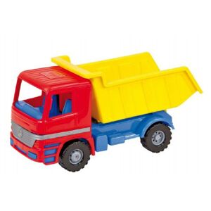 Autó Mercedes actros billenő műanyag 23 cm 2+