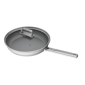 G21 Serpenyő fedéllel Gourmet Magic rozsdamentes acél 28 cm