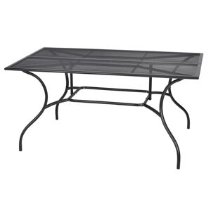 ROJAPLAST Kerti asztal fémből ZWMT-83 90 x 150 cm