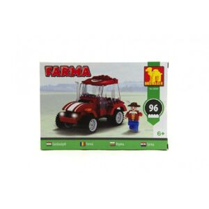 Teddies Építőkészlet DROMADER farm 96 db doboz 22x15x4,5cm