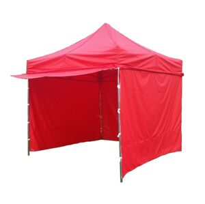 Tradgard Kerti pavilon PROFI STEEL 3 x 3 piros