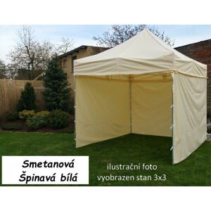 Tradgard Kerti pavilon PROFI STEEL 3 x 6 krémes