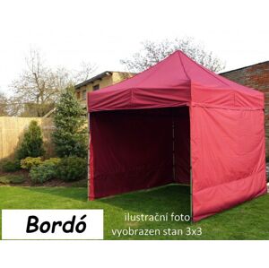 Tradgard Kerti pavilon PROFI STEEL 3 x 6 m bordó