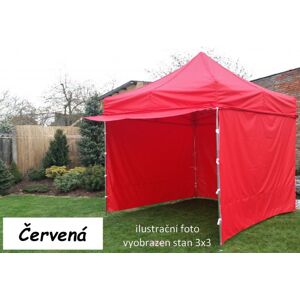 Tradgard Kerti pavilon PROFI STEEL 3 x 6 m piros