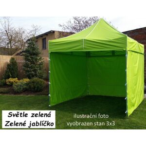 Tradgard Kerti pavilon PROFI STEEL 3 x 6 m zöld világos