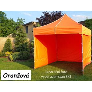 Tradgard Kerti pavilon PROFI STEEL 3 x 6 m orange