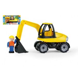 Auto Truckies bagr műanyag 25 cm 2 éves kortól