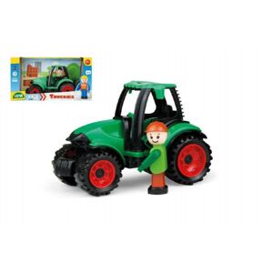 Autó Truckies műanyag traktor 17 cm dobozban 2 +