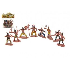 Műanyag indiánok 6 cm