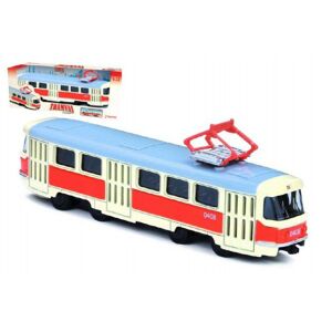 Teddies Villamos Tatra T3 cseh fém 16 cm retro