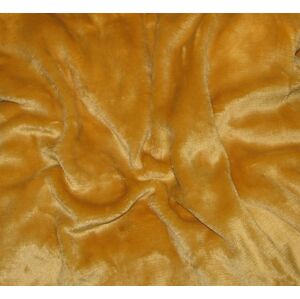 Lepedő mikroplüss 180 x 200 cm - arany