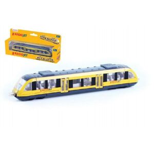 RegioJet vonat fém/műanyag 17cm szabad mozgáshoz 21x9,5x4cm