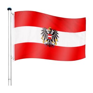 FLAGMASTER® Zászló rúddal Osztrák AUT 650 cm