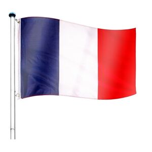 FLAGMASTER® Zászló rúddal Francia FRA 650 cm