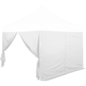 Pavilon oldalfal INSTENT® PRO 3 x 3 m Fehér