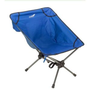 DIVERO® Kempingszék összecsukható 65 x 56 x 60 cm kék