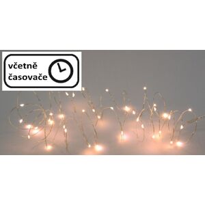 Karácsonyi LED fényfüzér 4 m - meleg fehér, 40 dióda