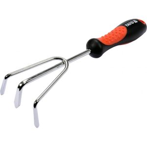 YATO Kultivátor 3 fogú 270 mm króm