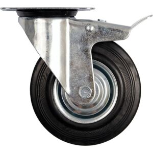 VOREL Gumi forgatható kerék 40 kg 75/23/97 mm